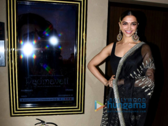Deepika Padukone promotes Padmavati