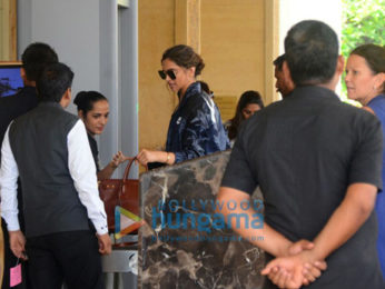 Deepika Padukone snapped at Taj Lands End in Bandra