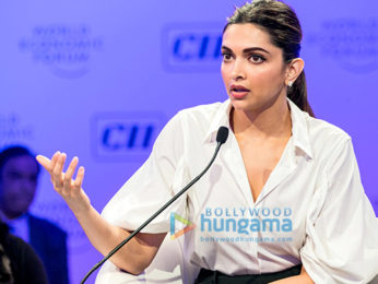 Deepika Padukone talks about mental health at World Economic Forum in Delhi