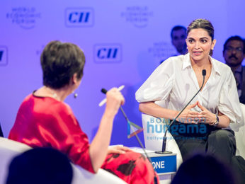 Deepika Padukone talks about mental health at World Economic Forum in Delhi