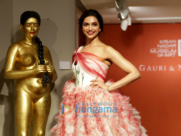 Deepika Padukone walks the ramp for Gauri and Nainika in New Delhi