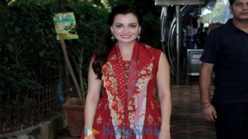 Dia Mirza snapped in Bandra