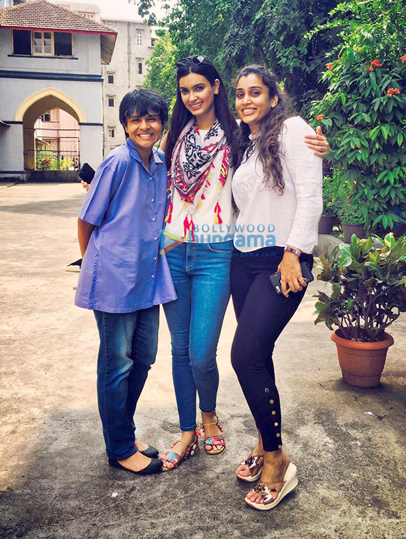 Diana Penty goes to her alma mater St Agnes High School Diana Penty goes to her alma mater St Agnes High School