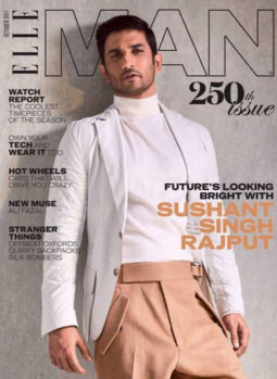 Sushant Singh Rajput On The Cover Of Elle Magazine