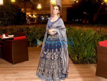 Evelyn Sharma snapped at the Indian Beach Fashion Week 2017