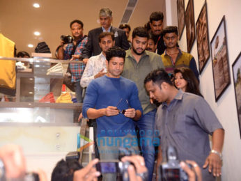 Farhan Akhtar graces the launch of the Linen Club store