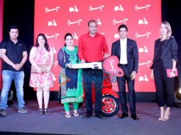 Farhan Akhtar launches ‘Vespa Red’ scooters