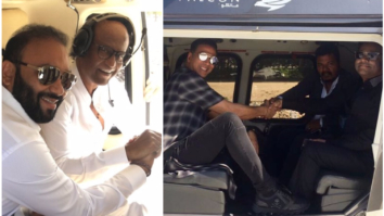 2.0 Audio Launch: Thalaivar Rajinikanth, Akshay Kumar, Amy Jackson, AR Rahman and Shankar reach Dubai in chopper