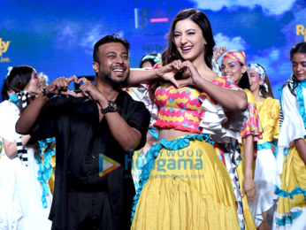 Gauahar Khan walks the ramp at the 'India Beach Fashion Week 2017'