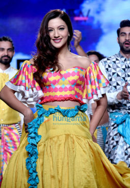 Gauahar Khan walks the ramp at the 'India Beach Fashion Week 2017'