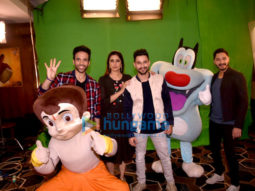 Golmaal Again team shoots with Bheem and Oggy and the Cockroaches