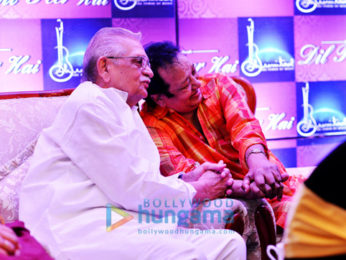 Gulzar, Pankaj Udhas, Mitali Singh and others at 'Dil Peer Hai' album launch