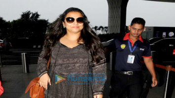 Kriti Sanon and Vidya Balan snapped at the airport