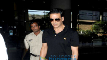 Akshay Kumar snapped at the airport