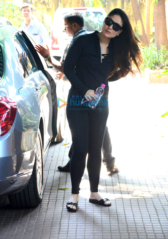 Kareena Kapoor Khan snapped outside her gym