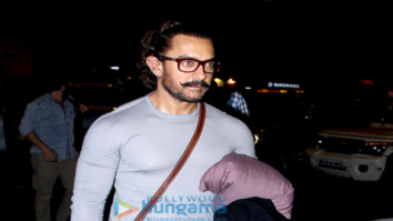 Aamir Khan and Zaira Wasim spotted at the airport