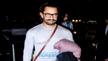 Aamir Khan and Zaira Wasim spotted at the airport