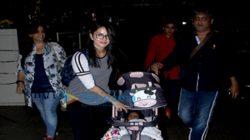 Sunny Leone snapped at the airport