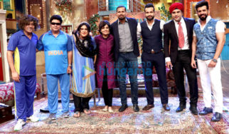 Irfan Pathan and Yusuf Pathan on the sets of ‘The Drama Company’