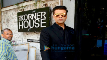 Karan Johar snapped at The Korner House