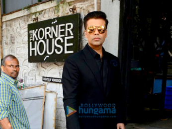 Karan Johar snapped at the Korner House