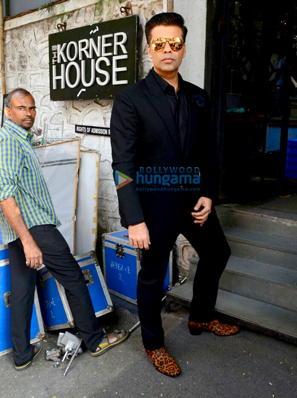 karan johar snapped at the korner house 5