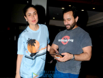 Kareena Kapoor Khan and Saif Ali Khan snapped arriving with baby Taimur to celebrate Soha Ali Khan's birthday