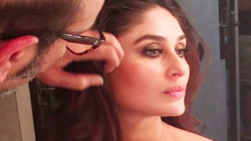 Check out: Kareena Kapoor Khan glows in gold gown on the sets of Veere Di Wedding