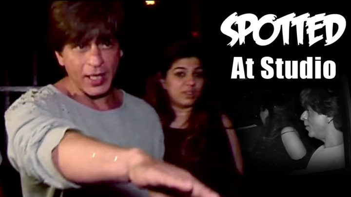 Shah Rukh Khan Spotted At Shankar Mahadevan’s Recording Studio Shah Rukh Khan Spotted At Shankar Mahadevan’s Recording Studio