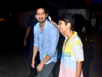 Kiran Rao and Ayan Mukerji at Bandra