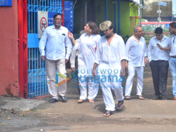 Lekh Tandon's funeral
