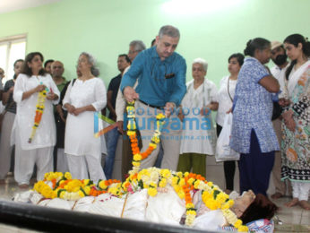 Lekh Tandon's funeral