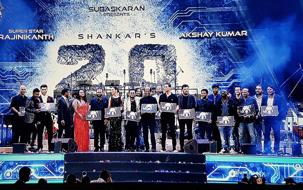MEGA EVENT – Rajinikanth, Akshay Kumar and others launch the audio of 2.0 with much