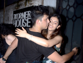 Aarav Bhatia snapped with friends in Bandra