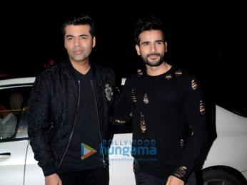 Karan Johar, Bobby Deol, Sonal Chauhan, Amrita Arora, Minissha Lamba, Kim Sharma and others at the launch of SIQS Entertainment