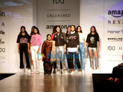 AIFW 2017: Nargis Fakhri and Milind Soman walks the ramp in New Delhi
