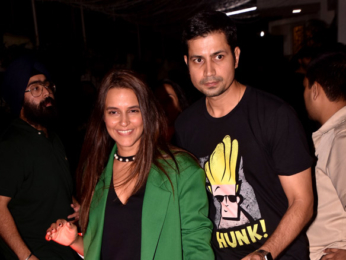 Neha Dhupia, Naseeruddin Shah, Kunal Khemu and others at a screening at Sunny Super Sound