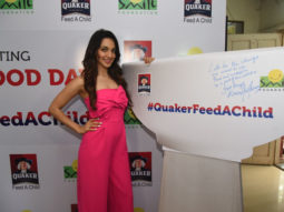On World Food Day, Kiara Advani joins Quaker India and Smile Foundation to pledge support to ‘Feed A Child’ campaign
