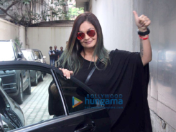 Pooja Bhatt and Diljit Dosanjh snapped at Vishesh films office