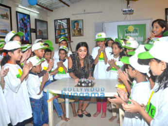 Pooja Hegde celebrates her birthday with kids from Smile Foundation