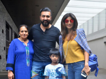 Raj Kundra and Shilpa Shetty enjoy lunch at Hakkasan in Bandra