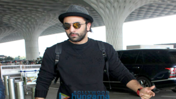 Ranbir Kapoor and Shama Sikander spotted at the airport