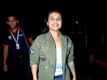 Rani Mukerji and Saif Ali Khan snapped at the airport