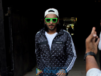 Ranveer Singh snapped in a fun mood in Mumbai