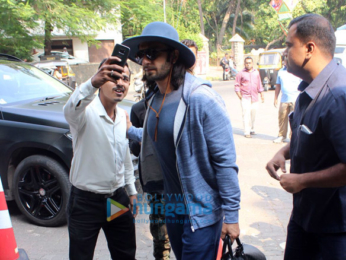 Ranveer Singh snapped outside Otters Club