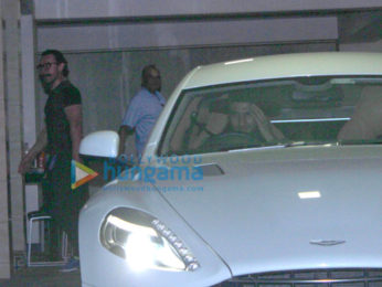 Ranveer Singh spotted at Aamir Khan's house