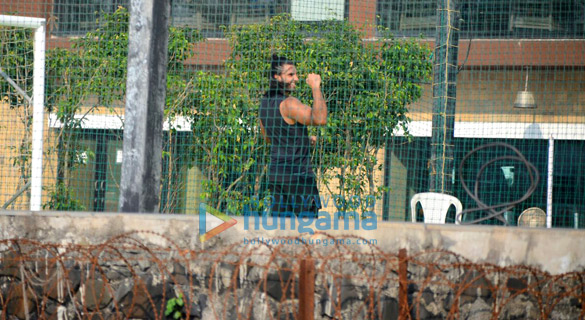 ranveer singh spotted at a football ground bandra 2