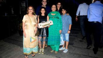 Raveena Tandon spotted with family at Hakkasan