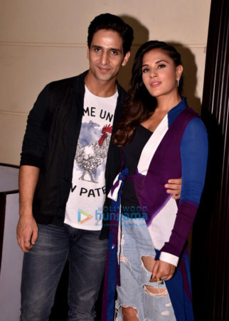 Richa Chadda and Arslan Goni at Jia Aur Jia promotions