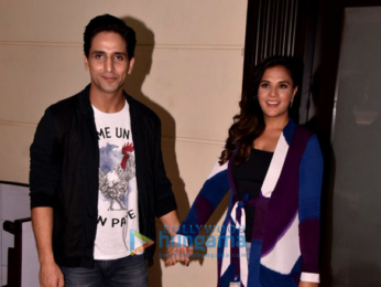 Richa Chadda and Arslan Goni at Jia Aur Jia Promotions